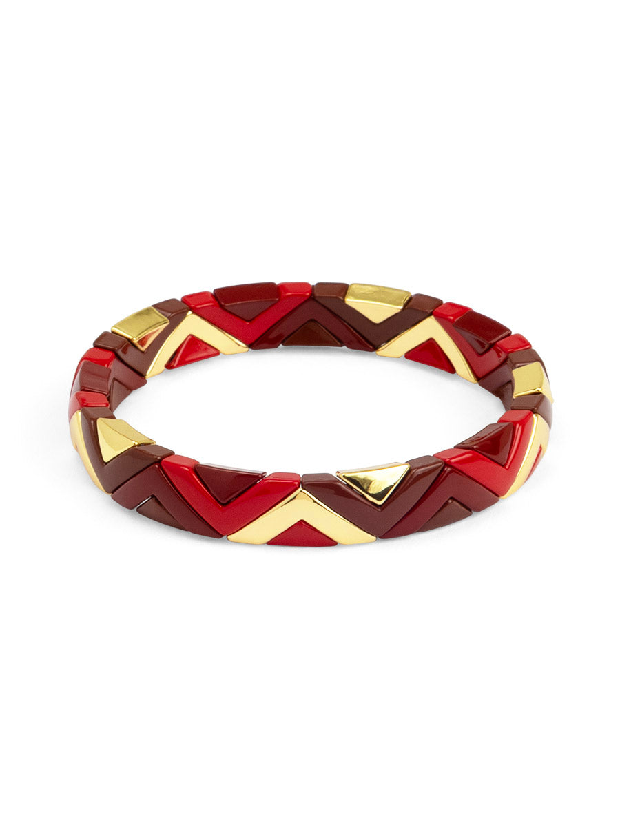 Kaiya Chevron Stretch Bracelet