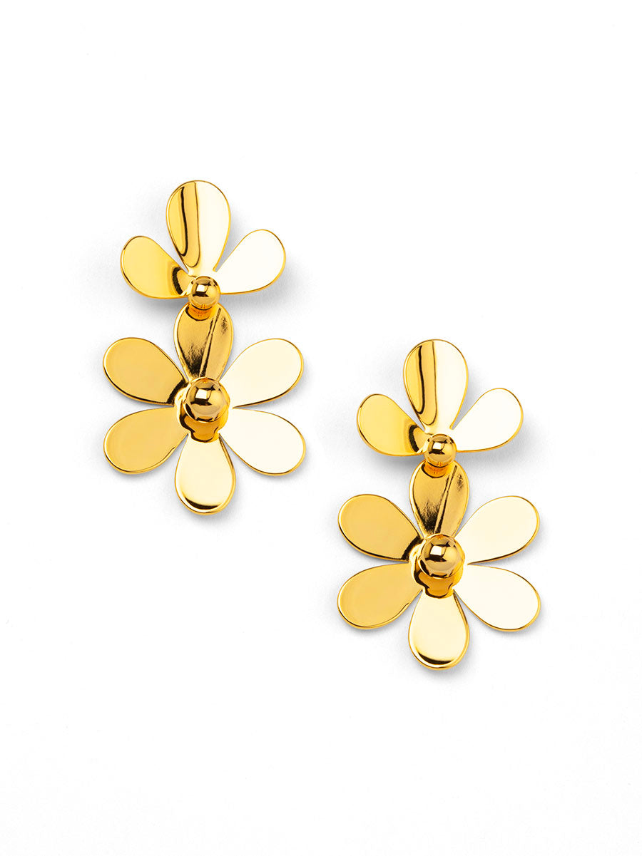 Rosalind Petal Drop Earring