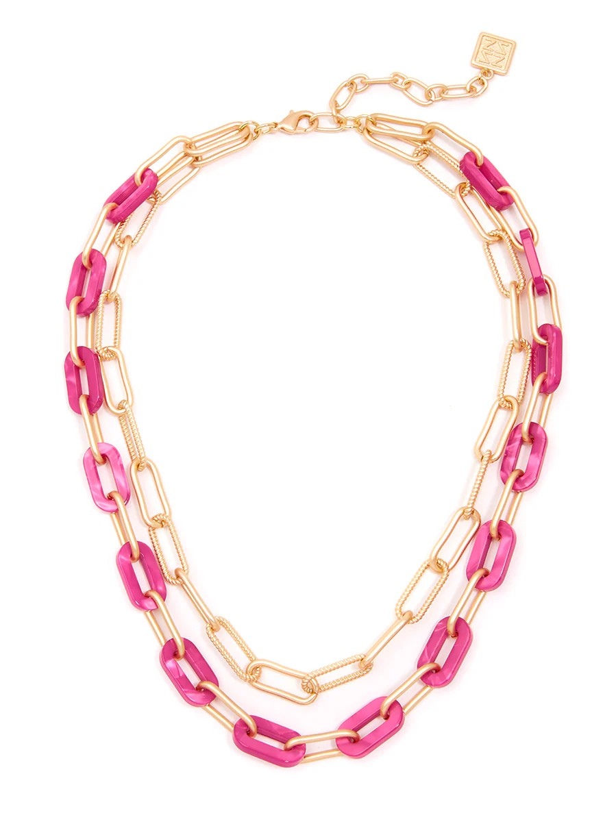 Lenna Layered Links Necklace