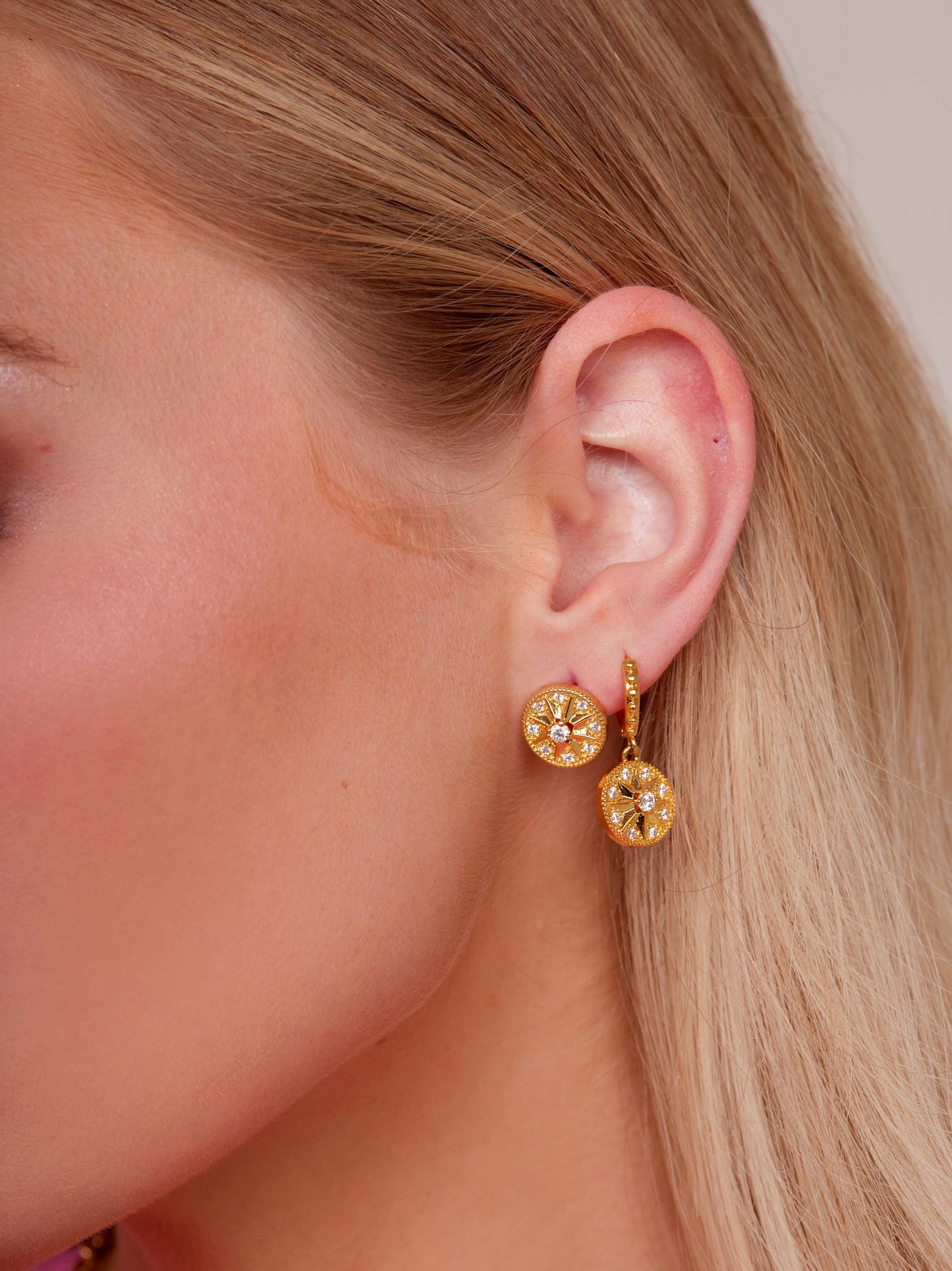 Aveline Starburst Stud Earring