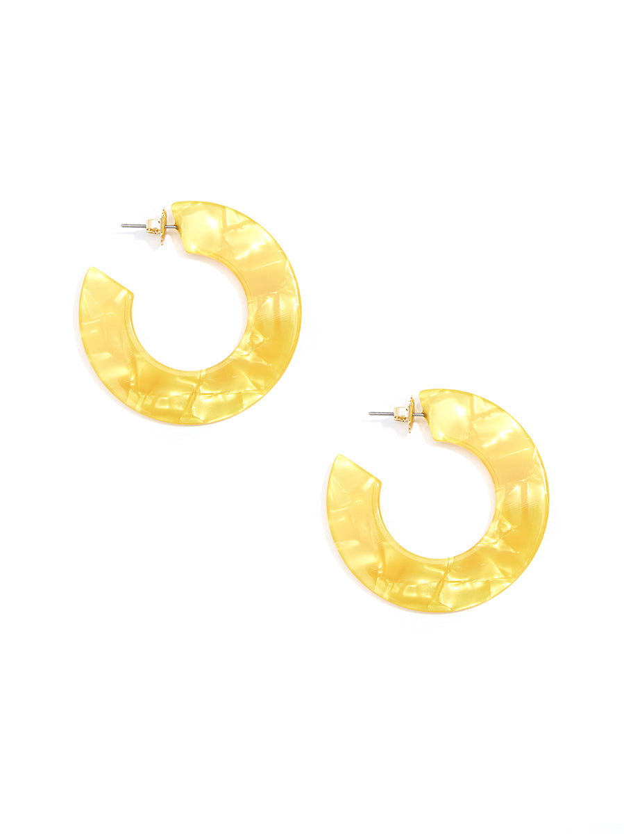 All About Hue Hoop Earring