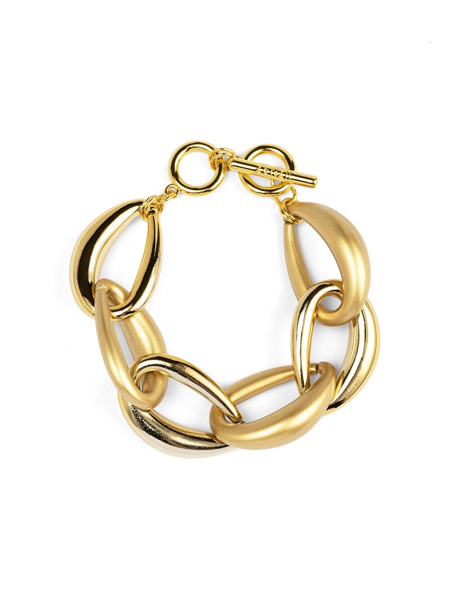 Ines Puffy Link Bracelet