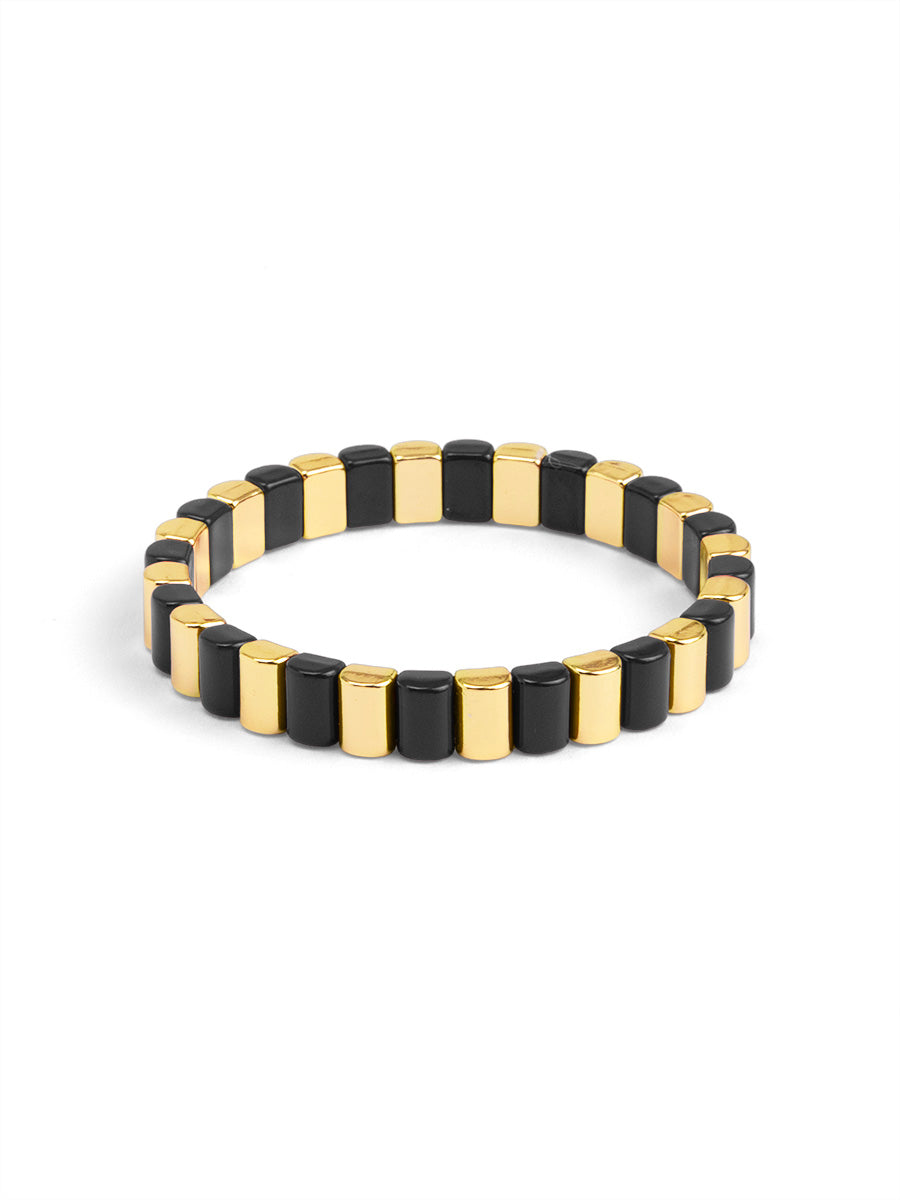 Noemi Enamel Stripe Bracelet