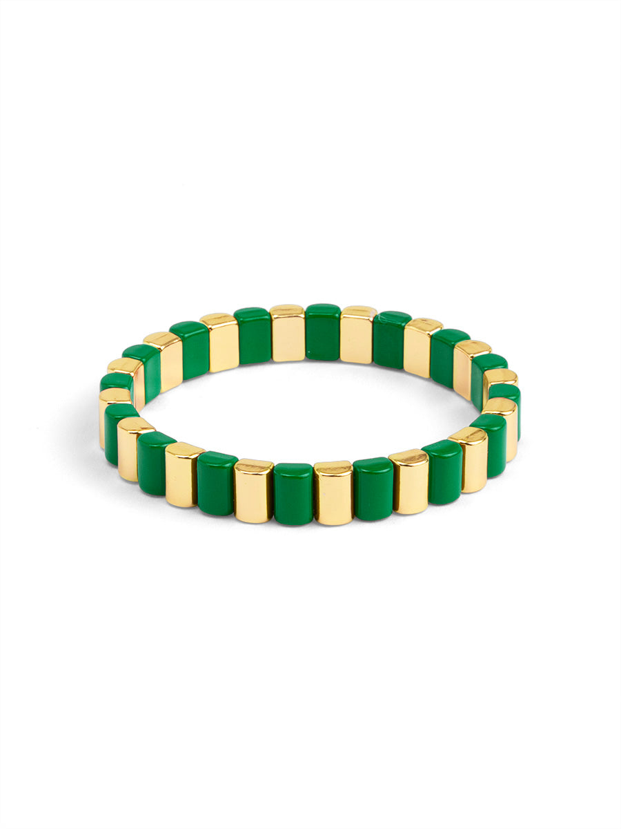 Noemi Enamel Stripe Bracelet