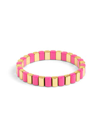 Noemi Enamel Stripe Bracelet