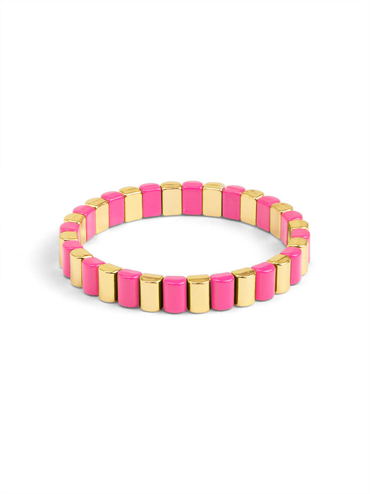 Noemi Enamel Stripe Bracelet