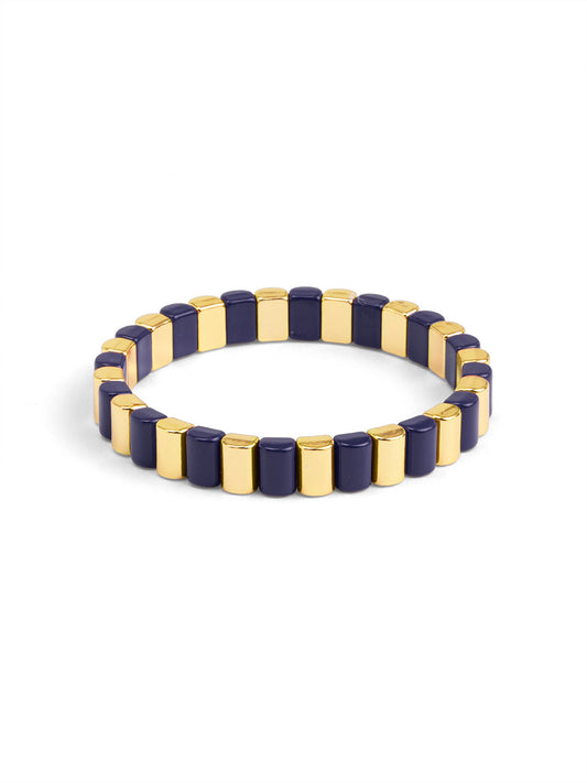 Noemi Enamel Stripe Bracelet