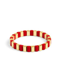 Noemi Enamel Stripe Bracelet