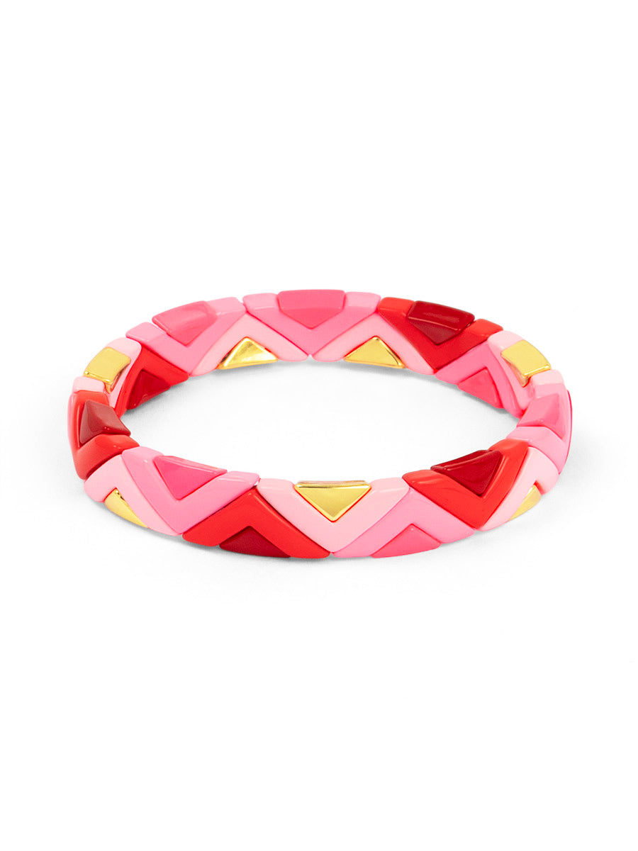 Kaiya Chevron Stretch Bracelet