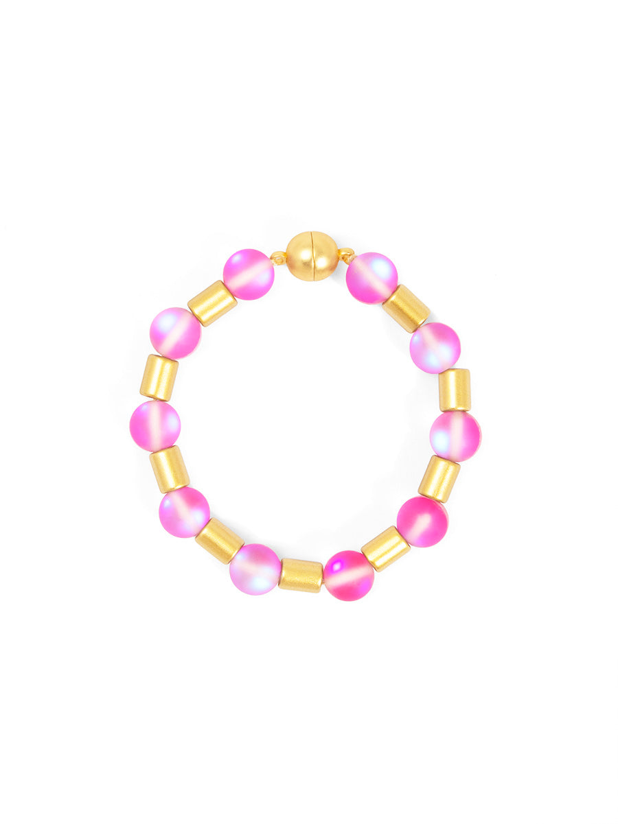 Glow Beads Magnet Bracelet