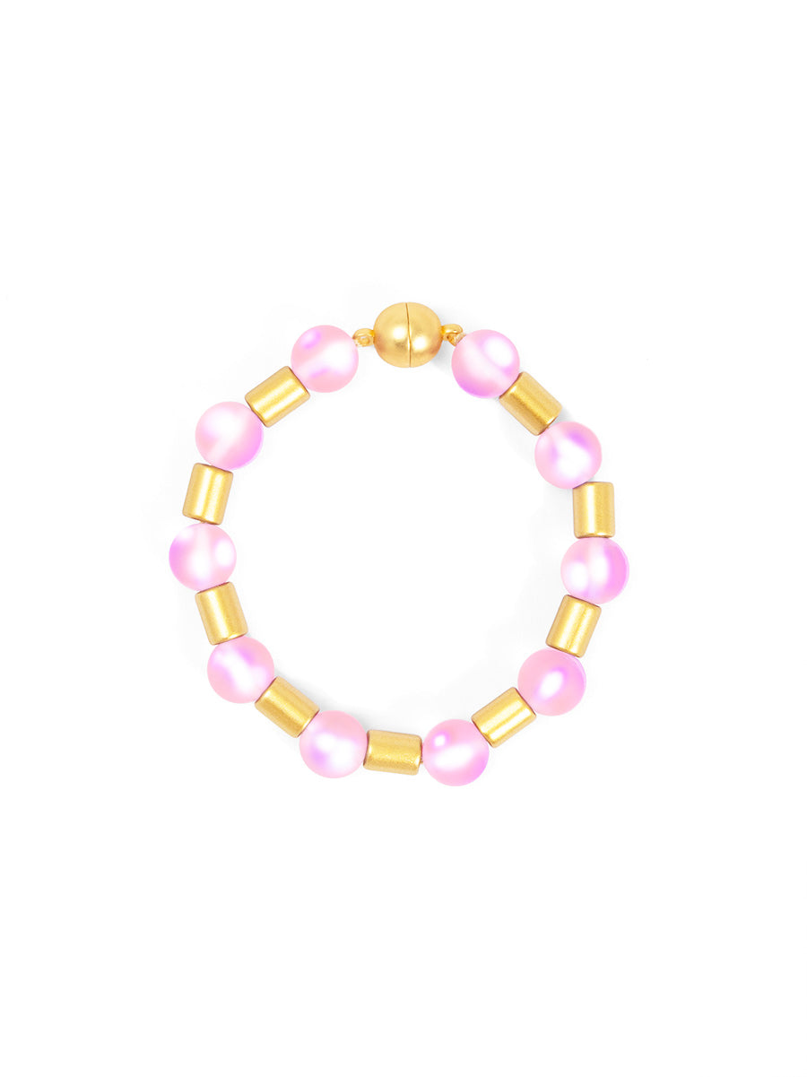 Glow Beads Magnet Bracelet