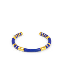 Enamel Cleopatra Cuff Bracelet
