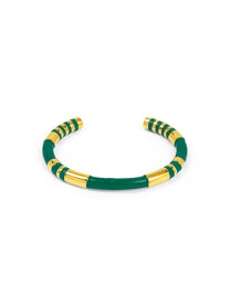 Enamel Cleopatra Cuff Bracelet