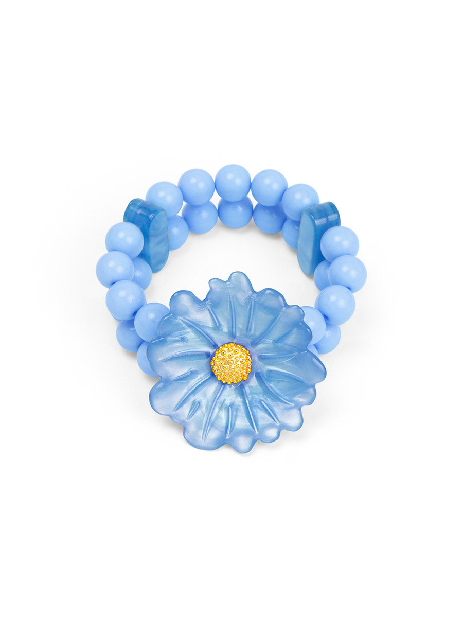 Daisy Beaded Bracelet