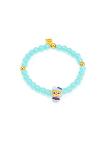 Lazizi Charm Glassbead Bracelet