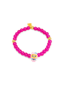 Lazizi Charm Glassbead Bracelet