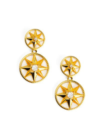 Aveline Starburst Drop Earring