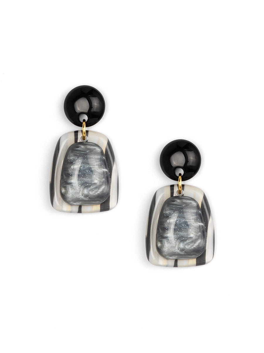 Veda Resin Drop Earring