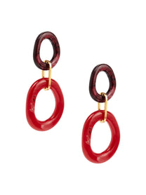 Noa Double Oval Earring