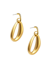 Ines Puffy Teardrop Earring