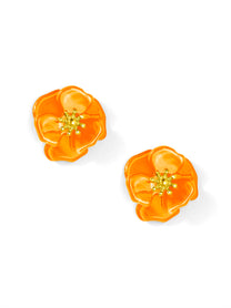 Amelia Resin Mini Flower Stud Earring