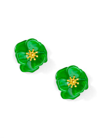 Amelia Resin Mini Flower Stud Earring