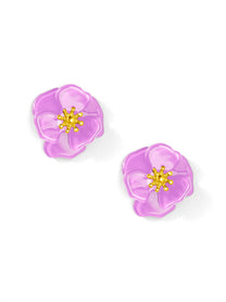 Amelia Resin Mini Flower Stud Earring