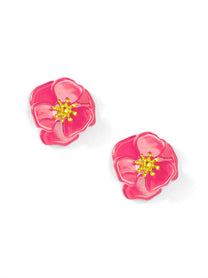 Amelia Resin Mini Flower Stud Earring