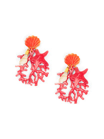 Coral Earring