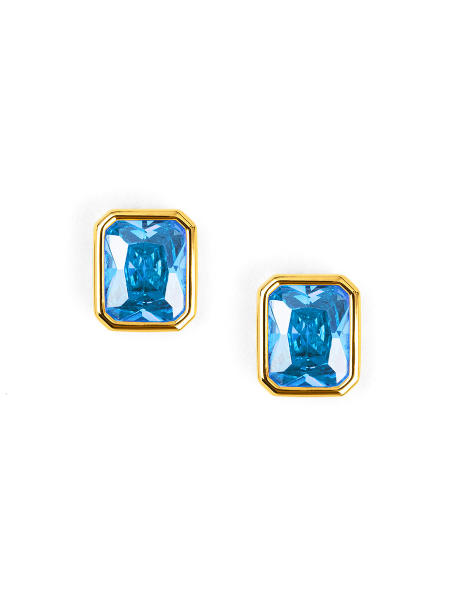 Birthstone Stud Earring