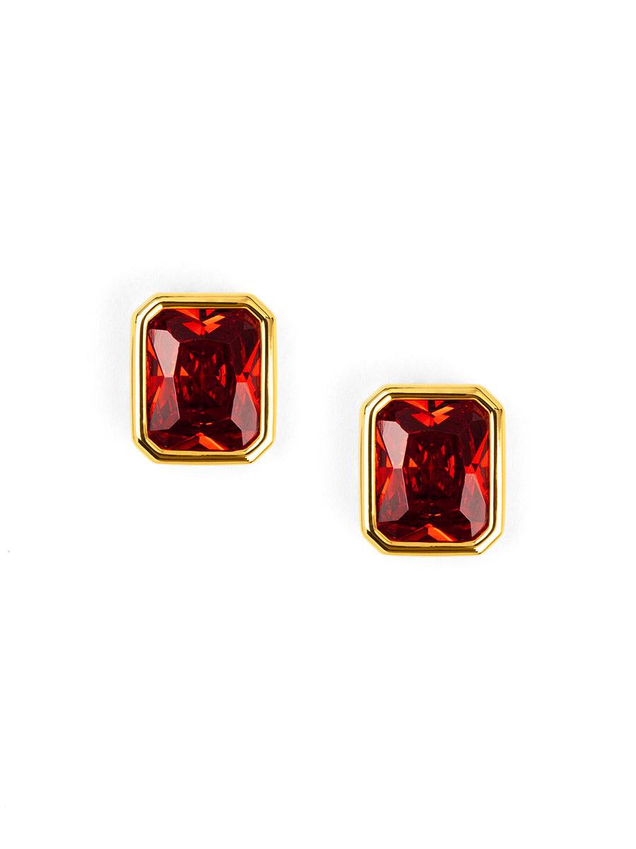 Birthstone Stud Earring