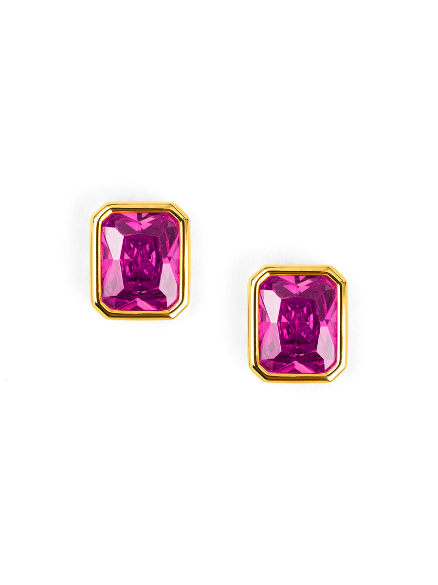 Birthstone Stud Earring