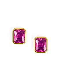 Birthstone Stud Earring