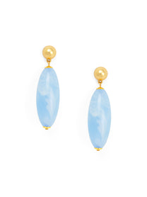 Glossy Resin Bead Drop Earring