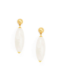 Glossy Resin Bead Drop Earring