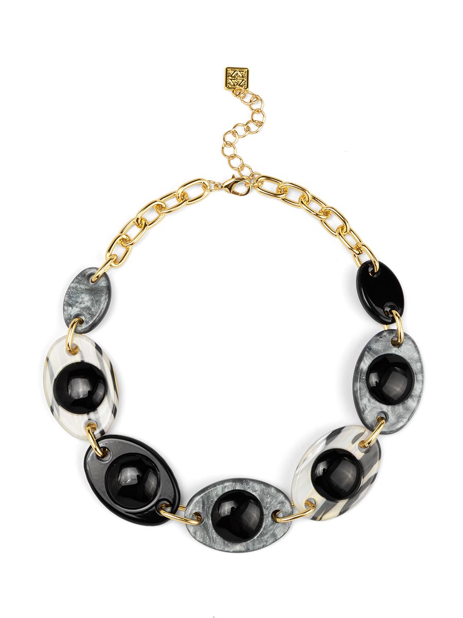 Veda Resin Collar Necklace