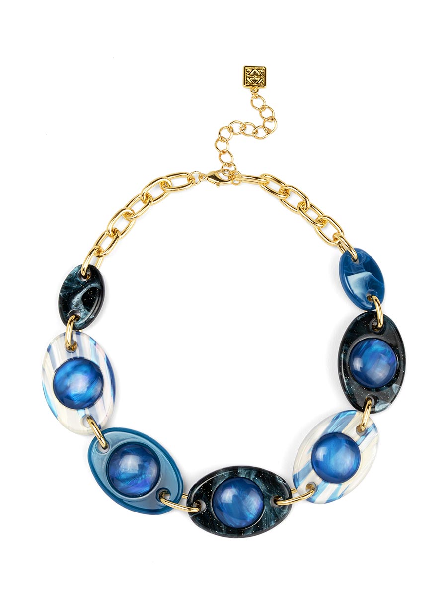 Veda Resin Collar Necklace