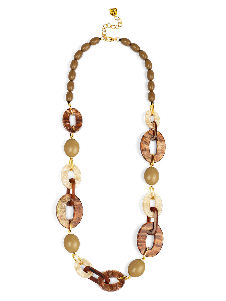 Noa Mixed Long Link Necklace