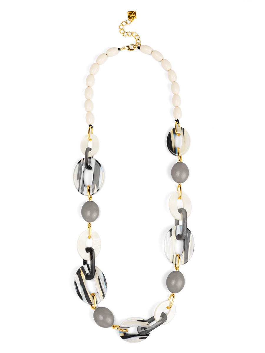 Noa Mixed Long Link Necklace