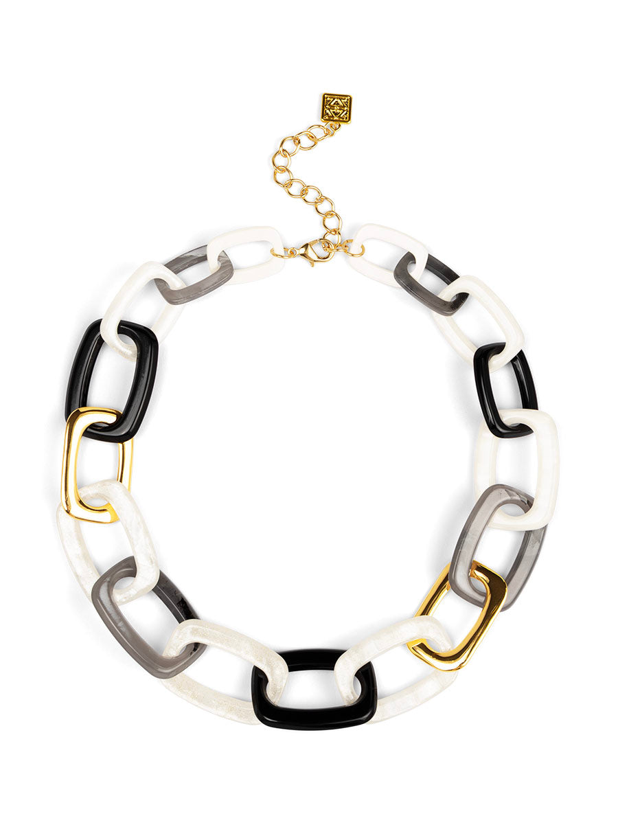 Noa Short Link Necklace