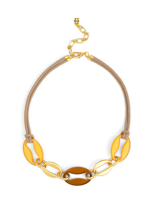 Mira Mixed Link Necklace