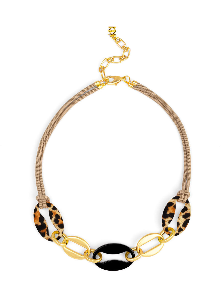 Mira Mixed Link Necklace | Fashion ZENZII Jewelry