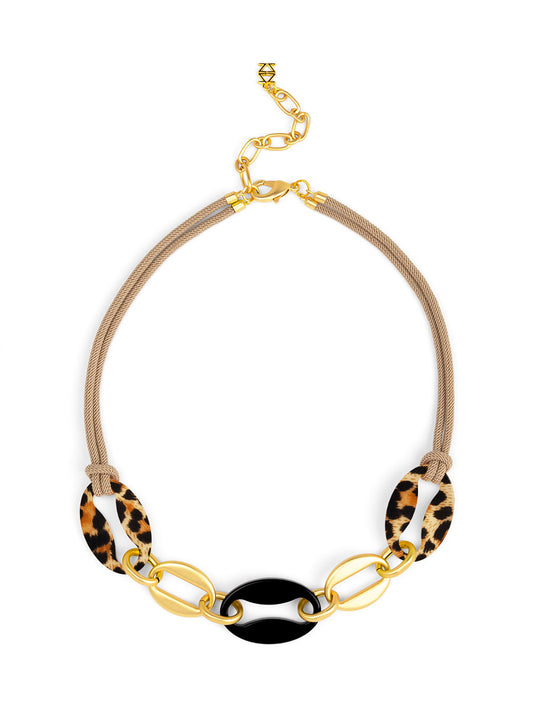 Mira Mixed Link Necklace