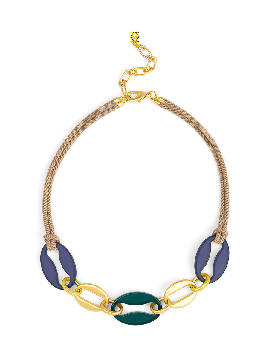 Mira Mixed Link Necklace