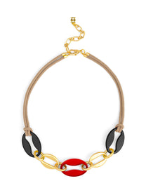 Mira Mixed Link Necklace