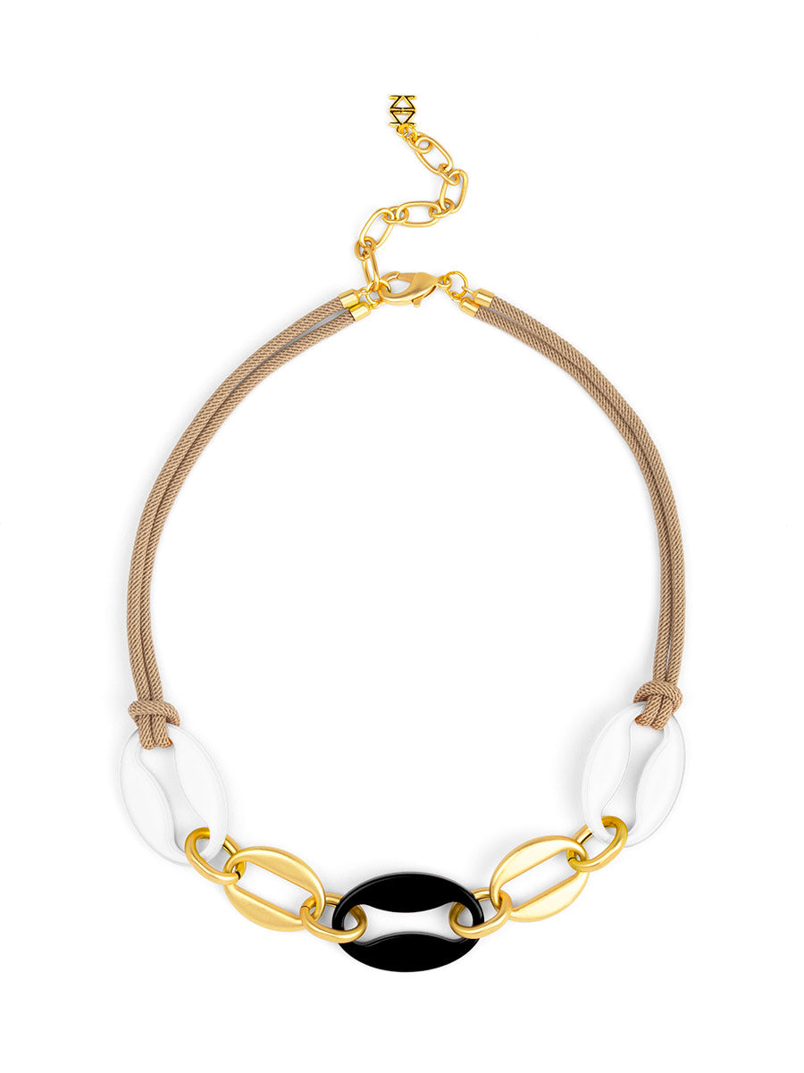 Mira Mixed Link Necklace