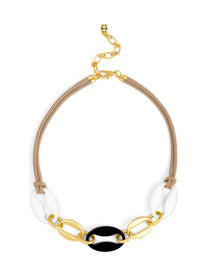 Mira Mixed Link Necklace