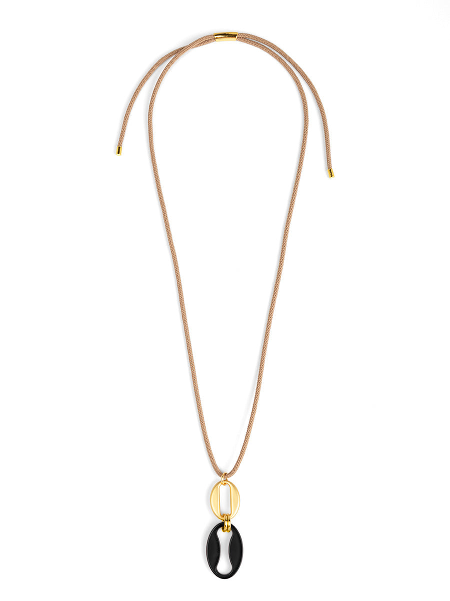 Mira Pendant Adjustable Long Necklace