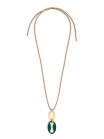 Mira Pendant Adjustable Long Necklace