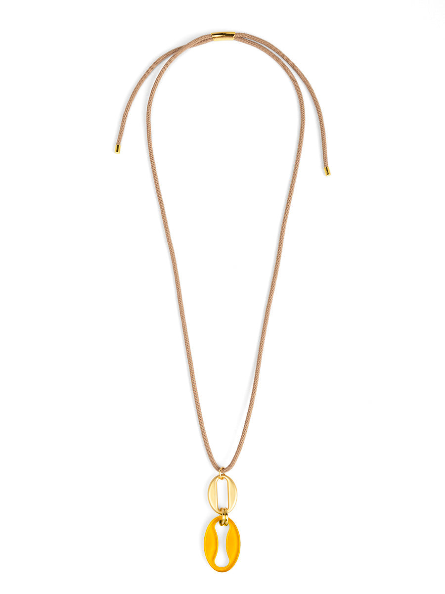 Mira Pendant Adjustable Long Necklace